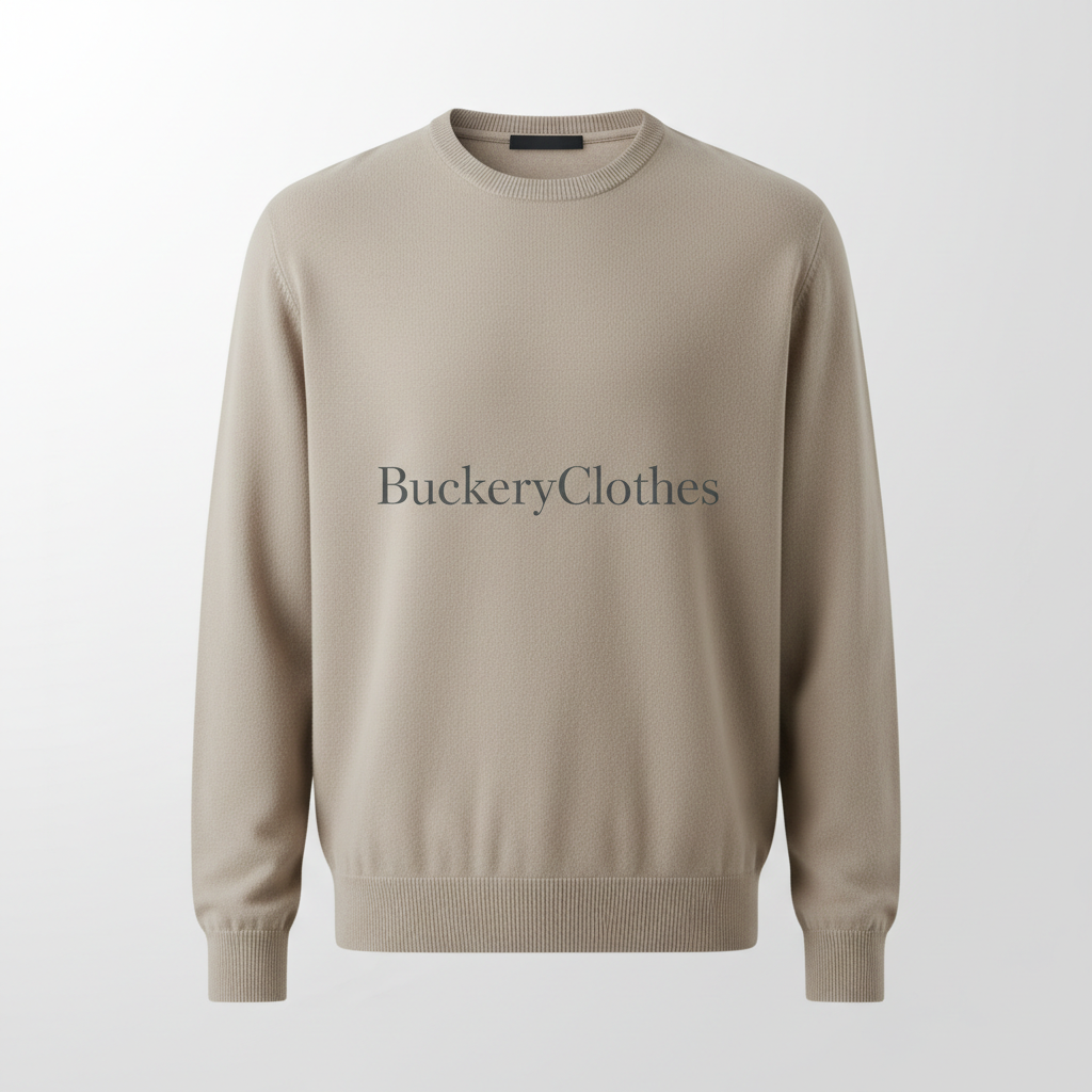 BuckeryClothes branded premium sweater front view