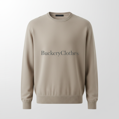 BuckeryClothes branded premium sweater front view