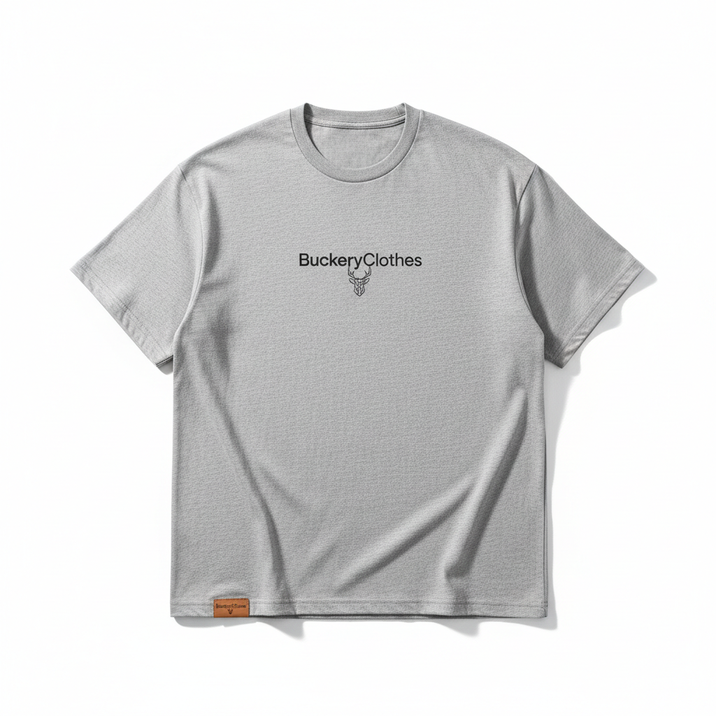 BuckeryClothes branded t-shirt with logo chest print